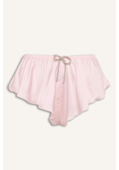 Defacto Regular Fıt Saten Açık Pembe Pijama Alt G1177ax26sppn648 Pembe-pn648