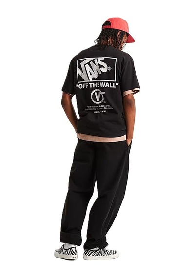 Vans Stacked Hi Ss Tee Erkek Çok Renkli T-shirt - Vn000pew