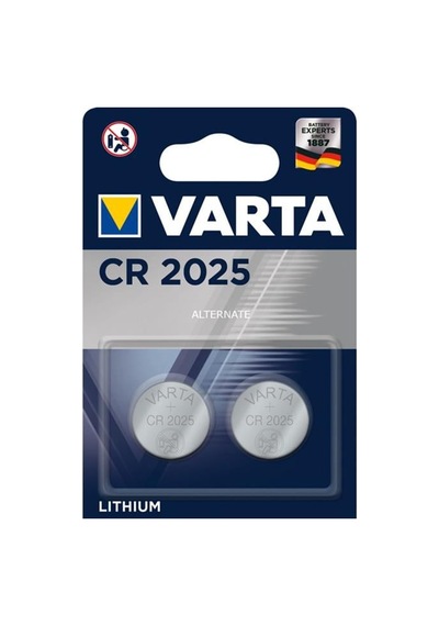 Varta Cr 2025 3 Volt Lityum Pil 2'li