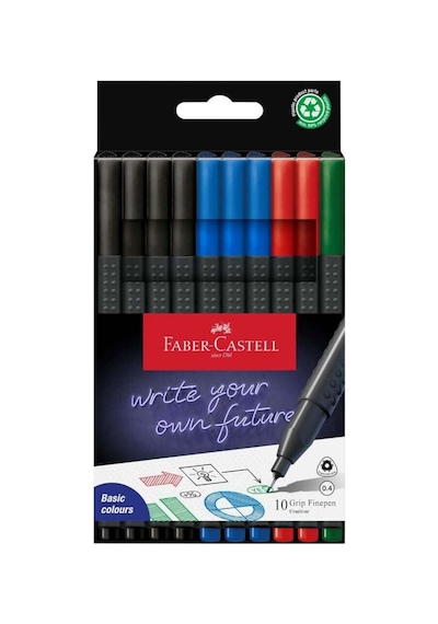 Faber Grip Finepen Office Box 10lu 5010151691