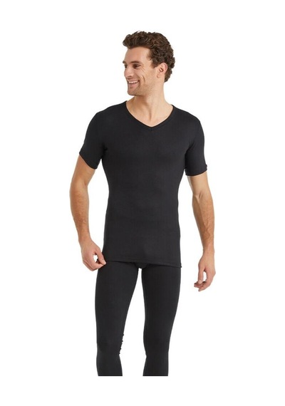 Blackspade V Yaka Kısa Kol Siyah Unisex Termal İçlik C3t6n2o1 001