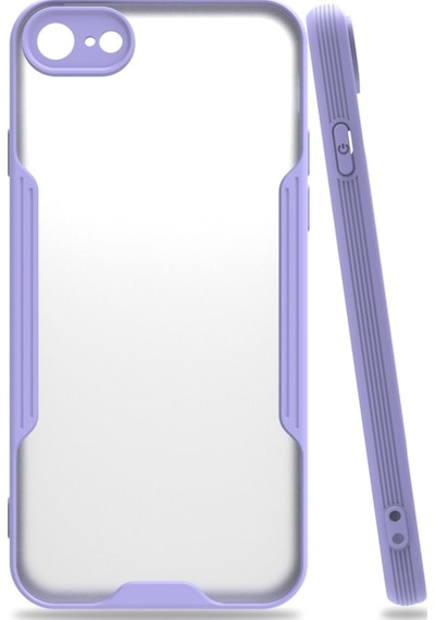 Apple Uyumlu iPhone 7 / 8 Kilif Platin Matte Silikon Arka Kapak 514432226