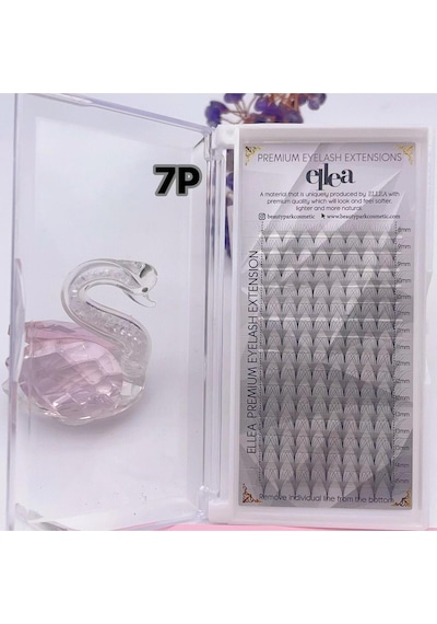 Ellea 7d Çek-bırak Hazır Volüm İpek Kirpik 0.7 D Kıvırım 8-15 Mm