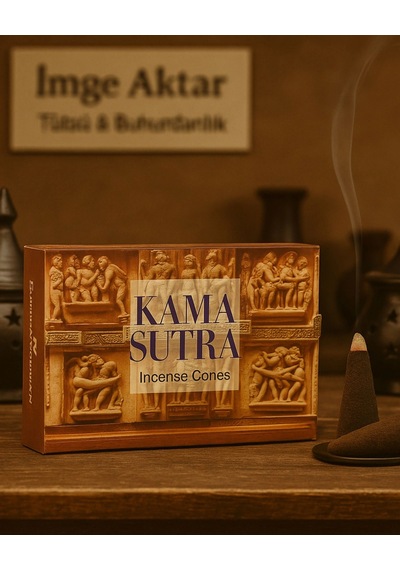 Darshan Kamasutra Konik Tütsü 10 Adet - Egzotik Ve Tutkulu Çok Renkli