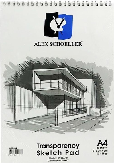 Alex Schoeller Eskiz Defter A4Yaprak 50 g