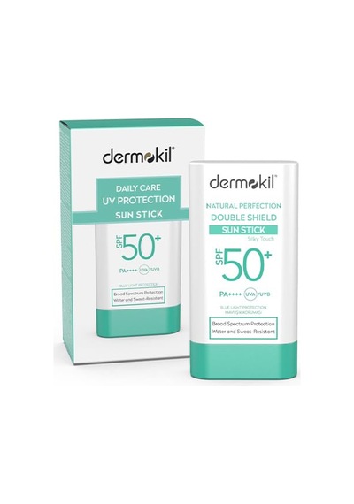 Dermokil Natural Perfection Double Shield Sun Stick 50+ Spf 20 Gr Sku: Smg8690010487001 Açık Bej