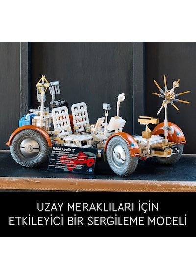 LEGO® Technic NASA Apollo Ay Taşıtı – LRV 42182 - Yetişkinler için Uzay Aracı Yapım Seti (1913 Parça)