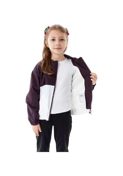 Benitto Kids Kız Çocuk Mevsimlik Yağmurluk Ceket 51359 Bordo