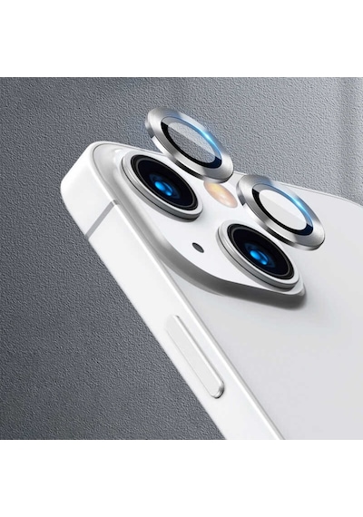 Apple Uyumlu   iPhone 13 Mini Cl-04 Kamera Lens Koruyucu Cam Koruma