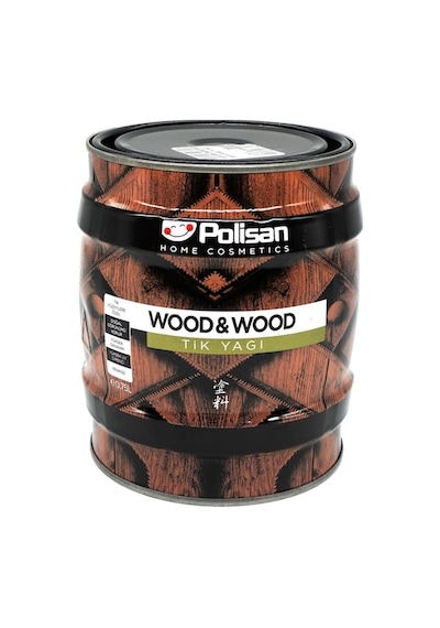 Polisan Wood&Wood Tik Yağı 0.7 Lt (Renksiz)