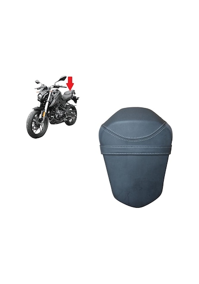 Voge R125 Arka Yolcu Koltuğu Siyah