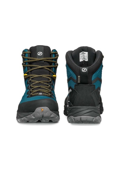 Scarpa Rush Trk Lt Gore-tex Erkek Outdoor Bot Petrol - Mustard Çok Renkli