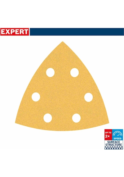 Bosch Expert 93x93 Mm 120 Kum Üçgen Zımpara Kağıdı 50'li 2608900930