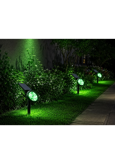 Cata Ct 7320 Mila Solar Güneş Enerjili Kazıklı Bahçe Armatürü 18w Yeşil Işık Beyaz