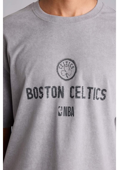 Defacto Nba Boston Celtıcs Kısa Kollu Tişört G0915ax26smgr67 Gri-gr67