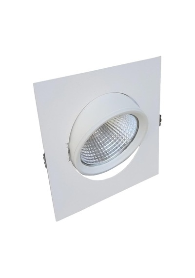 Kare Sıva Altı 40w Kaliteli Led Beyaz Spot Armatür Gün Işığı Işık 3000 Kelvin Diğer