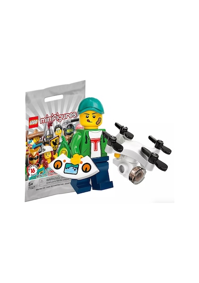 71027 Minifigür Seri 20 16 - Drone Boy Minifigür