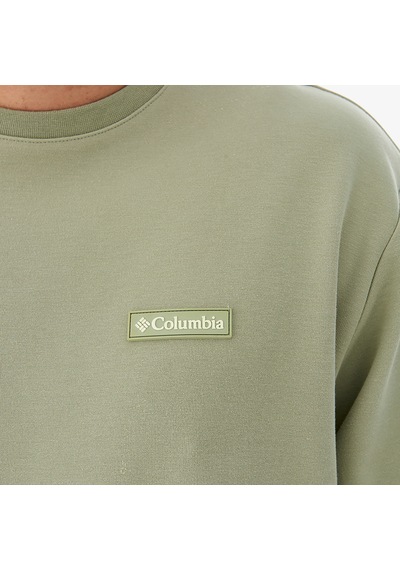 Columbia Cs0382 Csc Gem Label Crewneck Erkek Yeşil Sweatshirt Düz Cs0382348 Yeşil