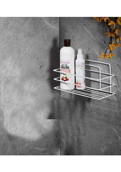 Yapışkanlı Duş Rafı, Delmeden Montaj Banyo Rafı, Paslanmaz Şampuanlık Organizer, Güçlü Yapışkanlı Duvar Ra Diğer