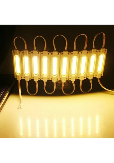Ahmet Otomotiv Parmak Led Modül Cob Ledli Su Geçirmez 24volt 10adet