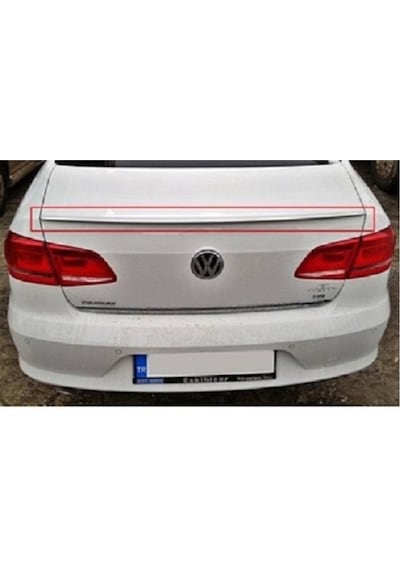Volkswagen Passat B7 Spoiler Beyaz Boyalı  12-14