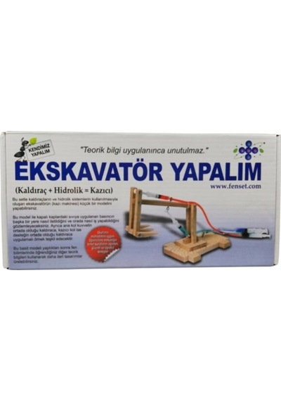 Ekskavatör Yapalım Deney Seti
