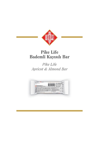 Kayısılı Bademli Bar 30 G X 12 Adet