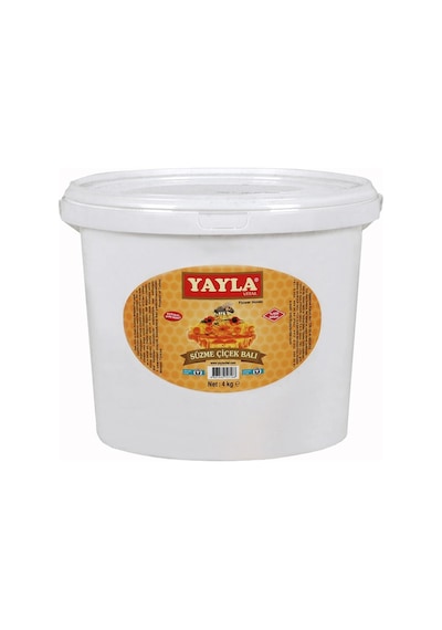 Yayla Süzme Çiçek Balı 4 Kg Kova 15575783