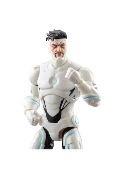Hasbro Legends Series Superior Iron Man Aksiyon Figürü Marvel's Zabu Baf , Comics
