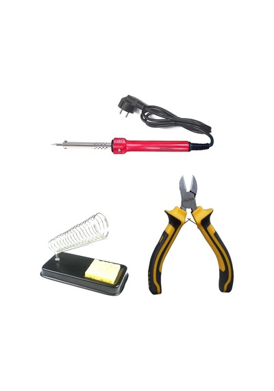 Havya 60W Lehim Makinesi Standl Çelik Mini Yan Keski Seti