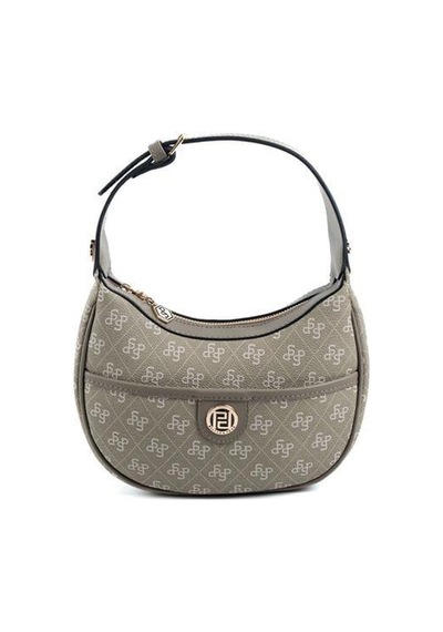 Silver Polo Sp1194 Kadın Omuz Çantası Monogram Y.yeşil-y.yeşil