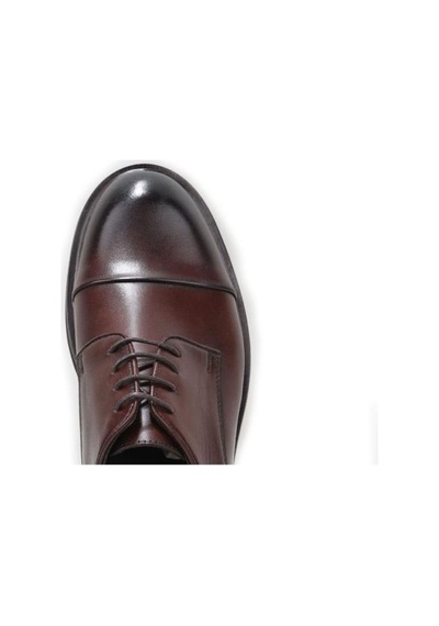 Pisagor Ps-74749 Hakiki Deri Erkek Exclusıve Oxford Günlük Ayakkabı Kahve