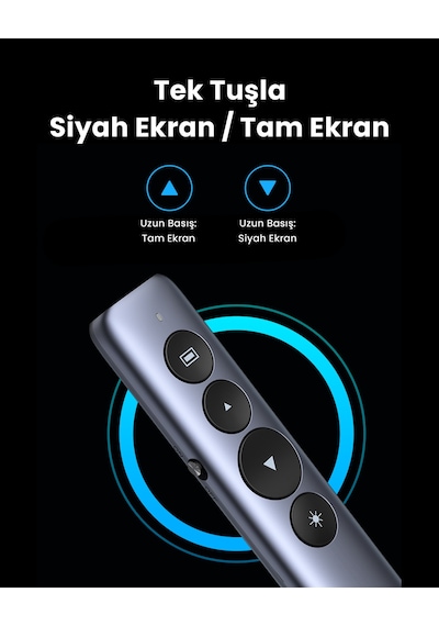 Ugreen Lazer Presenter Kablosuz Sunum Kumandası, 50654