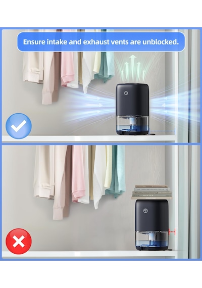 Tabyik Dehumidifier Nem Alma Cihazı Koyu Mavi