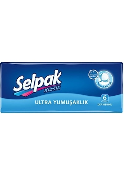 Selpak Cep Mendil 6'lı