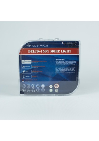 Delco U.s.a Hb4 9006 +%150 X-treme Vision Fazla Işık Ampul