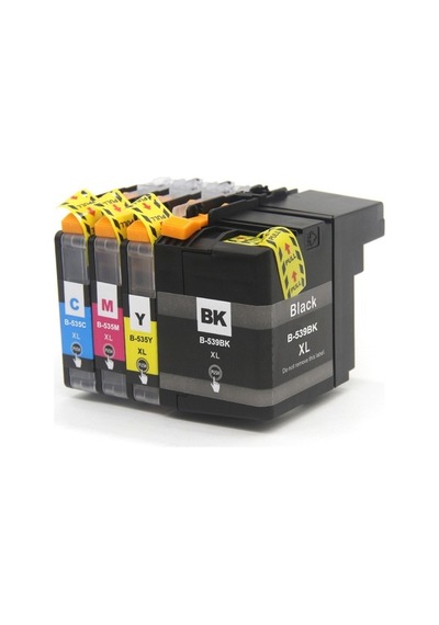Printpen Brother Lc535Xl/539Xl 4 Renk Uyumlu Kartuş Seti