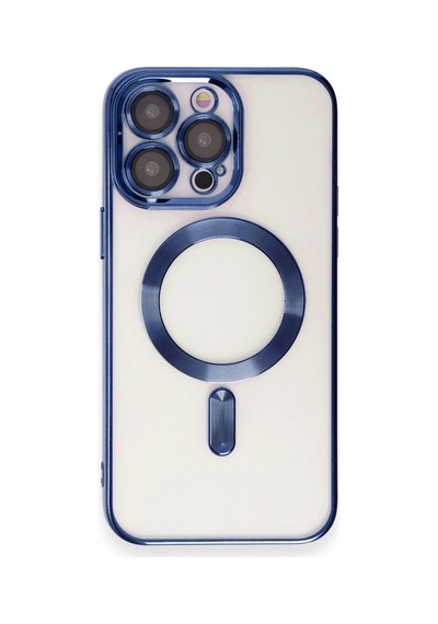 Apple İphone 15 Pro Kılıf Kross Magneticsafe Kapak - Lacivert 0.2M-Çok Renkli