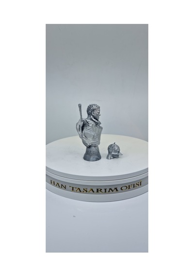 Gust Berserk Değişebilen 2 Başlıklı Büst Figür 15 Cm Guts Berserk Figür