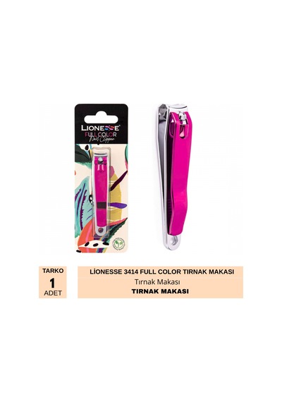 Tarko Lionesse 3414 Full Color Tırnak Makası 1 Adet