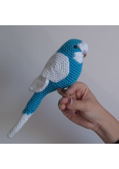Amigurumi Oyuncak Muhabbet Kuşu