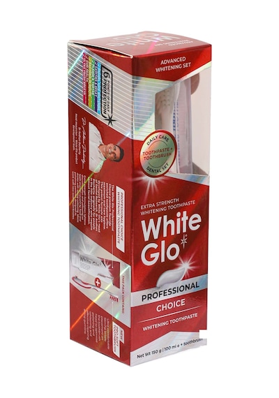 White Glo Beyazlatıcı Klasik Diş Macunu 150 G + Diş Fırçası