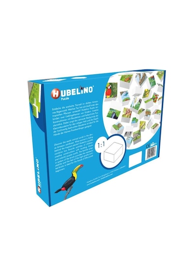 Hubelino 35 Parça Puzzle Tropikal Yağmur Ormanında Vahşi Yaşam 410177