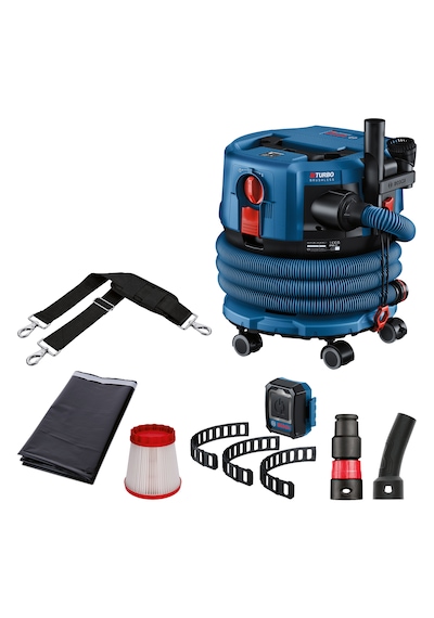 Bosch GAS 18V-12 MC Akülü El Süpürgesi Akü Ve Şarj Cihazı Dahil Değildir 06019K2000