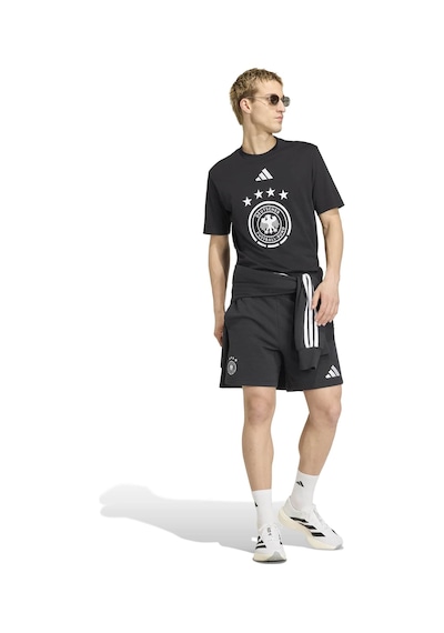 Black Adidas Erkek Almanya Futbol T-shırt Dfb Dna Gr Tee Kb4404 Siyah