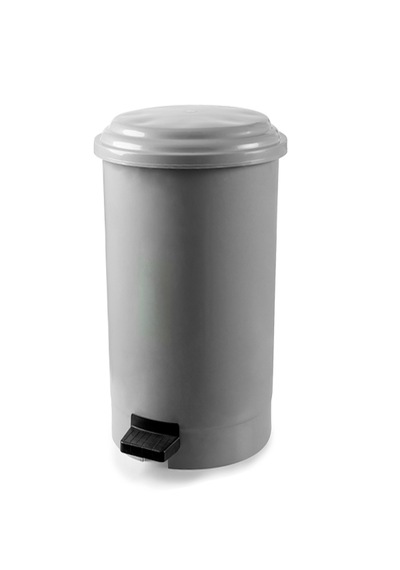 Aform Çöp Kovası Pedallı 12lt Gri