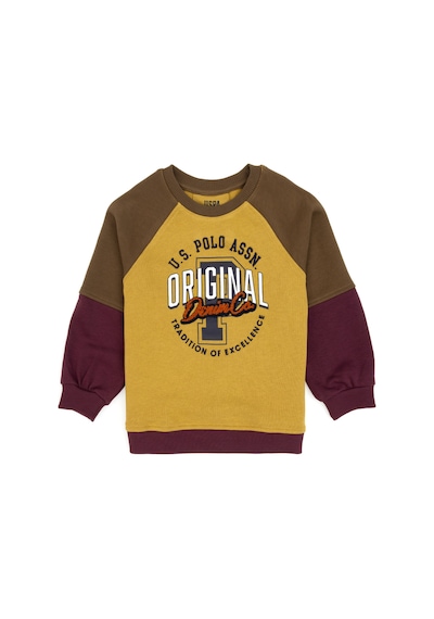U.s. Polo Assn. Erkek Çocuk Petrol Sweatshirt 50308582-vr151 Oıl