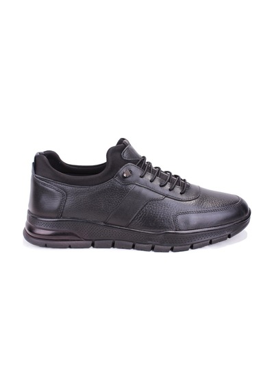 Dagoster Dma08-1080 Siyah Ortopedik Günlük Slip On Erkek Deri Ayakkabı