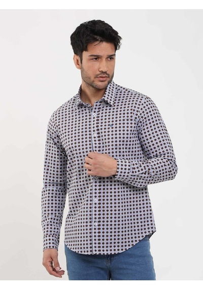 Dufy Kahverengi Erkek Slim Fit Puantiyeli Brent Düğmeli Yaka Uzun Kol Gömlek - 104359-kahverengi Kahverengi Dufy Kahverengi Erkek Slim Fit Puantiyeli Brent Düğmeli Yaka Uzun Kol Gömlek - 104359-kahverengi Kahverengi