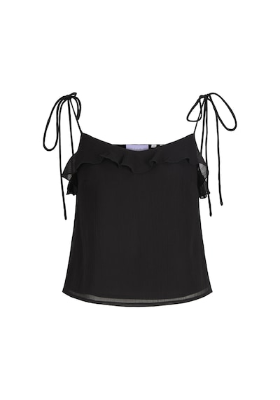 Jack & Jones Kadin V Yaka Kolsuz Üst - Lana - 12294603 Siyah